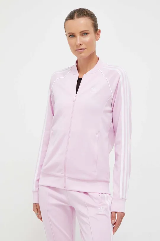 różowy adidas Originals bluza Damski