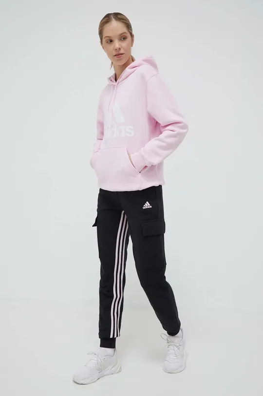 adidas bluza różowy