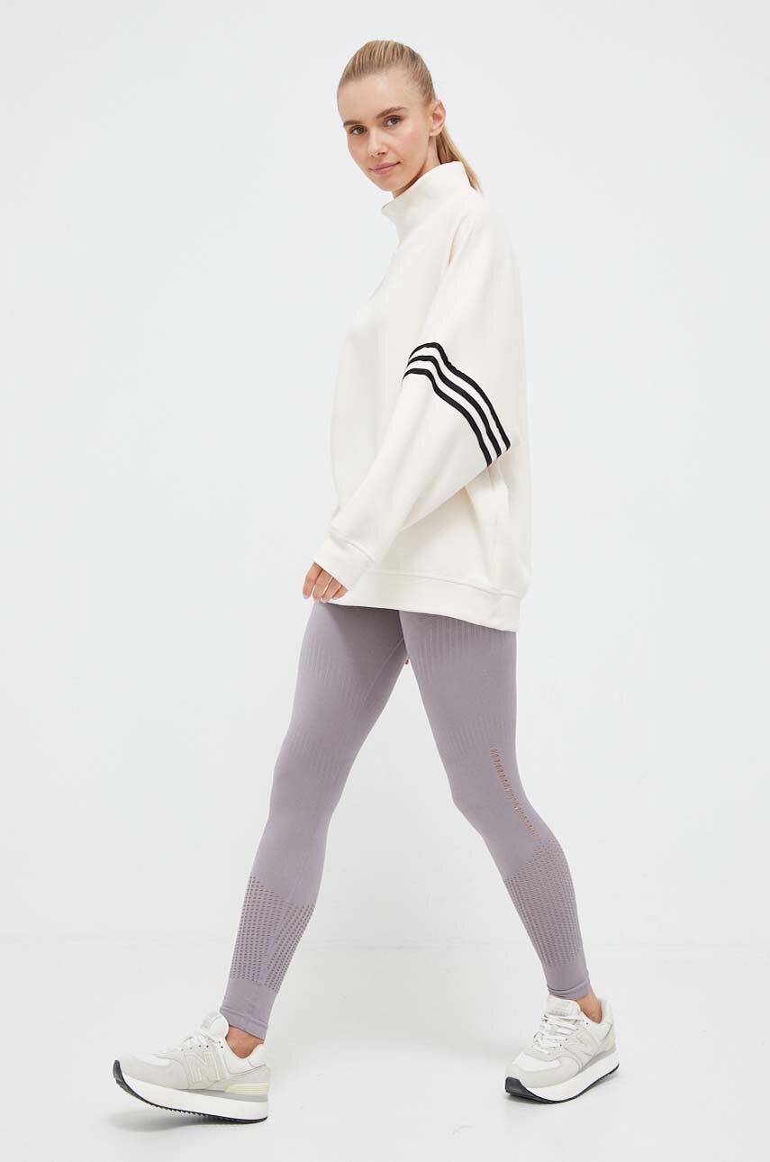 Кофта adidas Originals женская цвет бежевый узор | ANSWEAR.ua