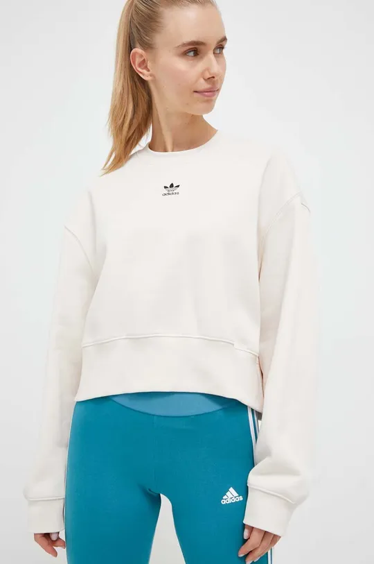 beżowy adidas Originals bluza