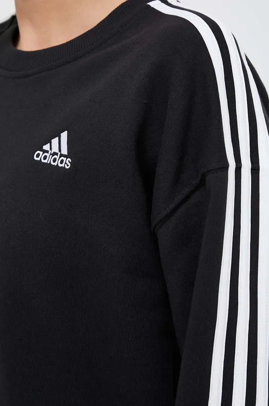 Bombažen pulover adidas Ženski