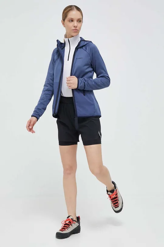 Sportska dukserica adidas TERREX Tech Flooce plava