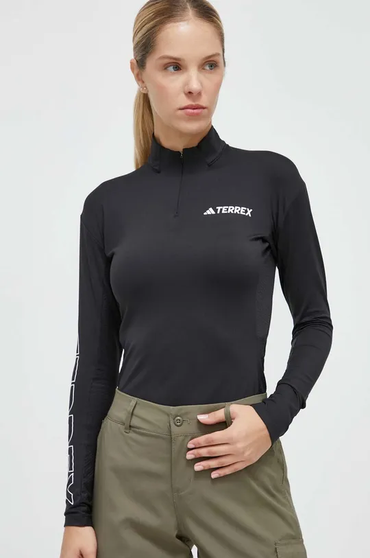 μαύρο Αθλητική μπλούζα adidas TERREX Xperior
