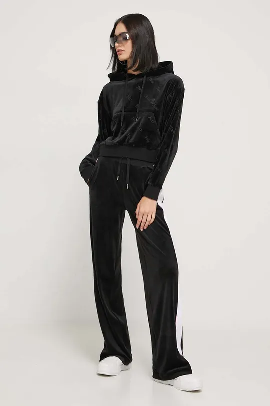 Pulover Juicy Couture črna