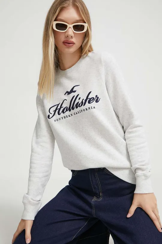 γκρί Μπλούζα Hollister Co. Γυναικεία