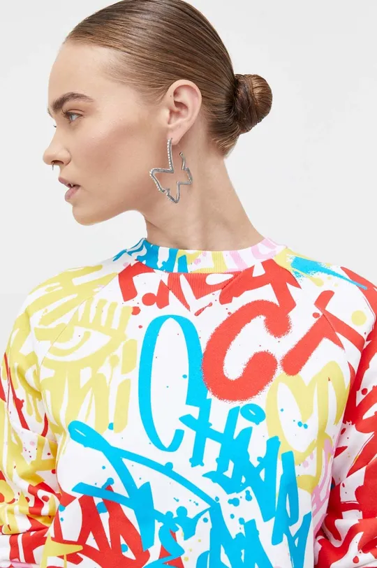 πολύχρωμο Βαμβακερή μπλούζα Chiara Ferragni