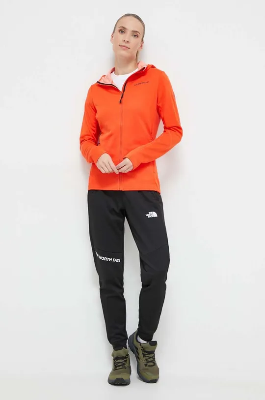 Športni pulover LA Sportiva Cosmic oranžna