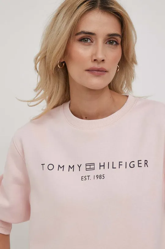 różowy Tommy Hilfiger bluza
