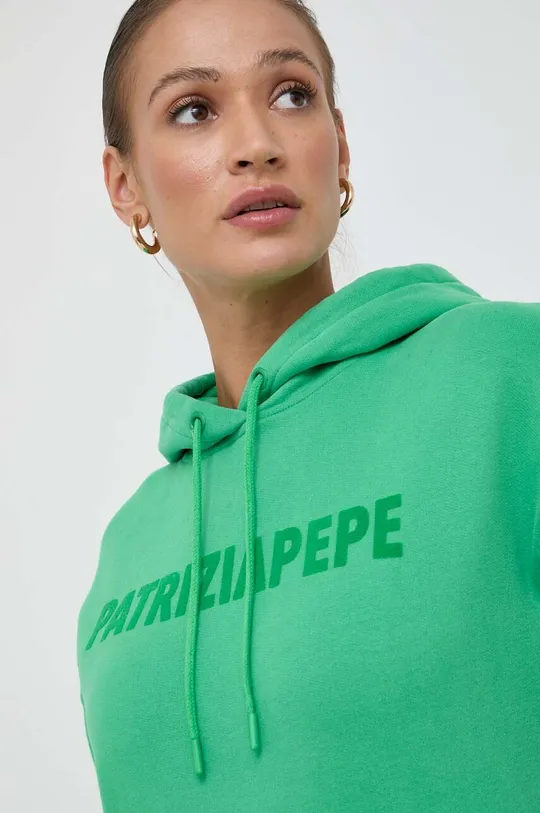 πράσινο Βαμβακερή μπλούζα Patrizia Pepe
