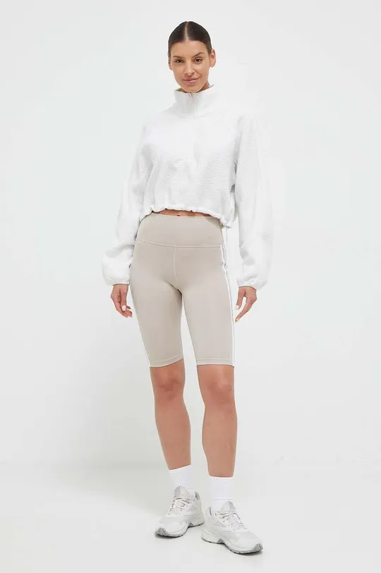 Αθλητική μπλούζα Calvin Klein Performance λευκό