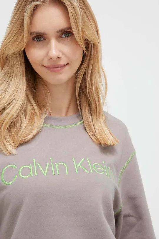 γκρί Μπλούζα πιτζάμας Calvin Klein Underwear