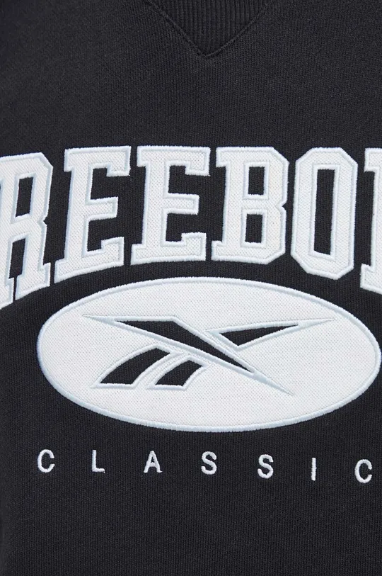 czarny Reebok Classic bluza bawełniana ARCHIVE ESSENTIALS