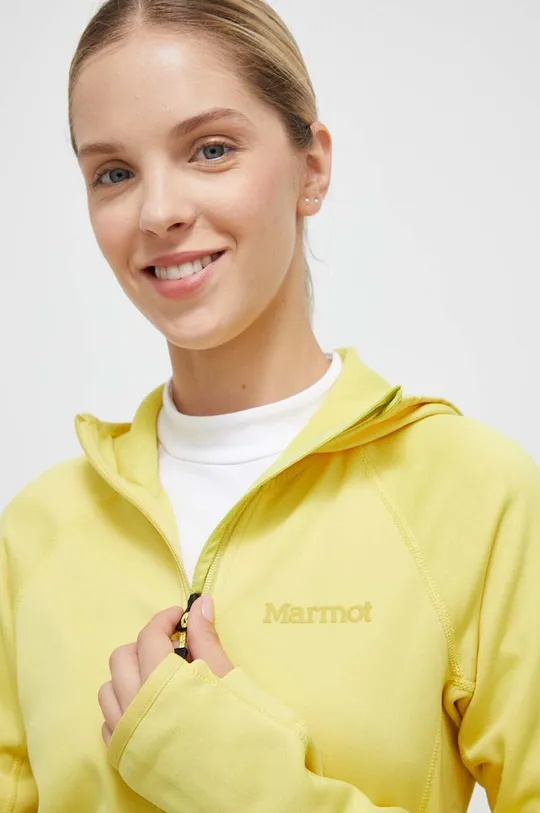 żółty Marmot bluza sportowa Olden Polartec