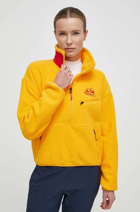sárga Marmot sportos pulóver '94 E.C.O. Női