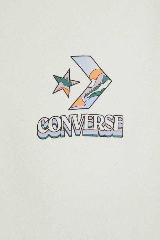 Βαμβακερή μπλούζα Converse Γυναικεία