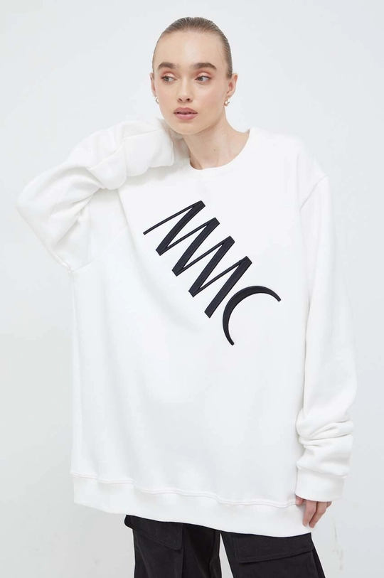 bianco MMC STUDIO felpa in cotone Unisex