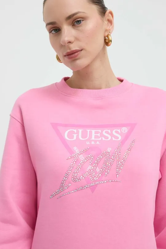 różowy Guess bluza