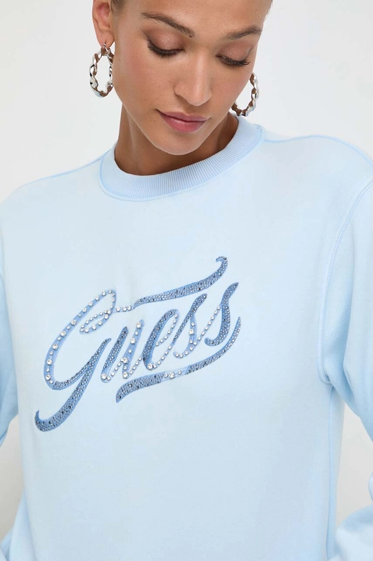 niebieski Guess bluza