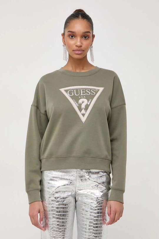 πράσινο Μπλούζα Guess Γυναικεία