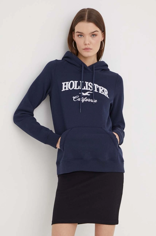 granatowy Hollister Co. bluza