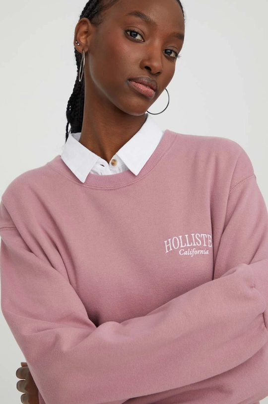 Μπλούζα Hollister Co. ροζ KI352.3175.610