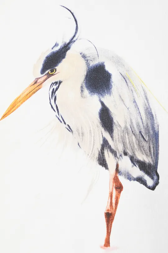 Heron Preston hanorac de bumbac Heron Bird Painted Crewneck