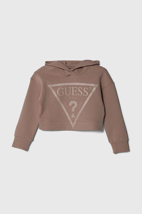 beige Guess felpa per bambini Ragazze