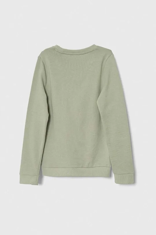 Otroški bombažen pulover Guess zelena