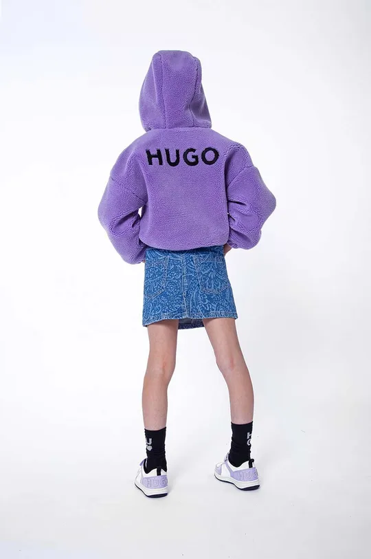 Otroški pulover HUGO Dekliški