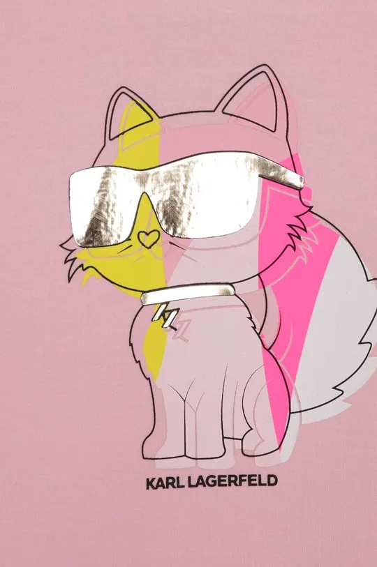 розовый Детская кофта Karl Lagerfeld