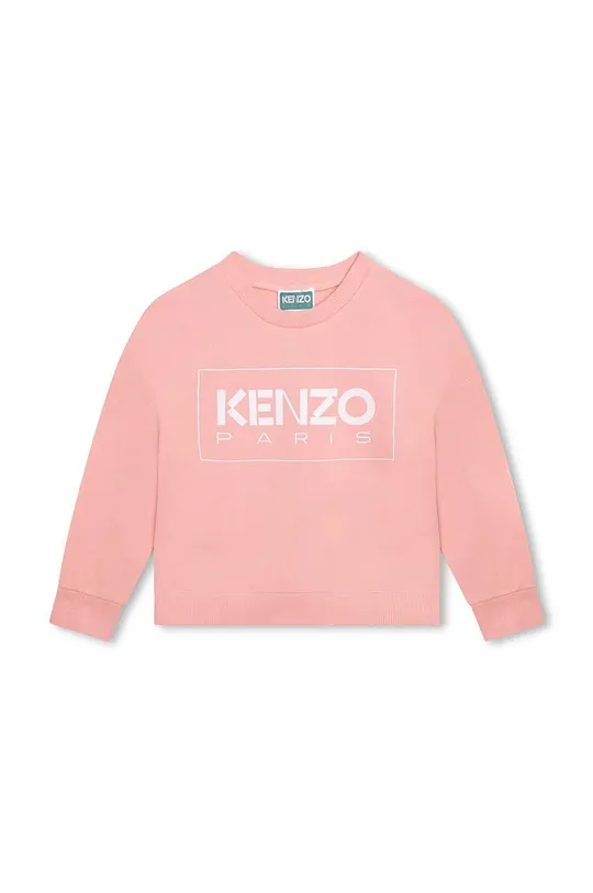 roza Dječja dukserica Kenzo Kids Za djevojčice