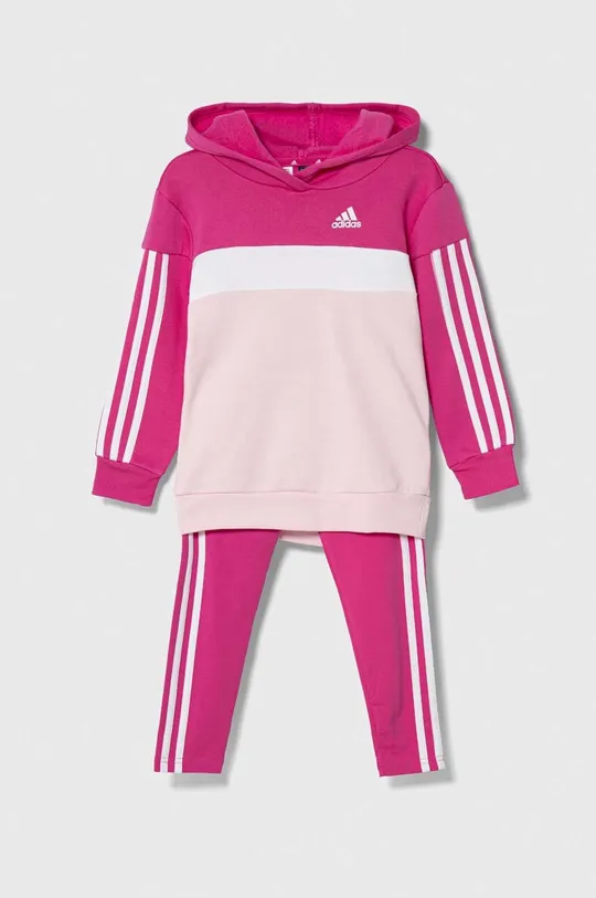 różowy adidas bluzka Dziewczęcy