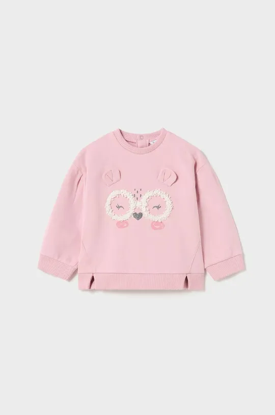 różowy Mayoral bluza niemowlęca Dziewczęcy