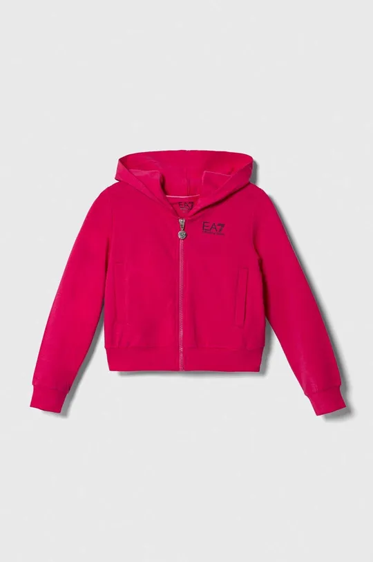 Otroški pulover EA7 Emporio Armani roza