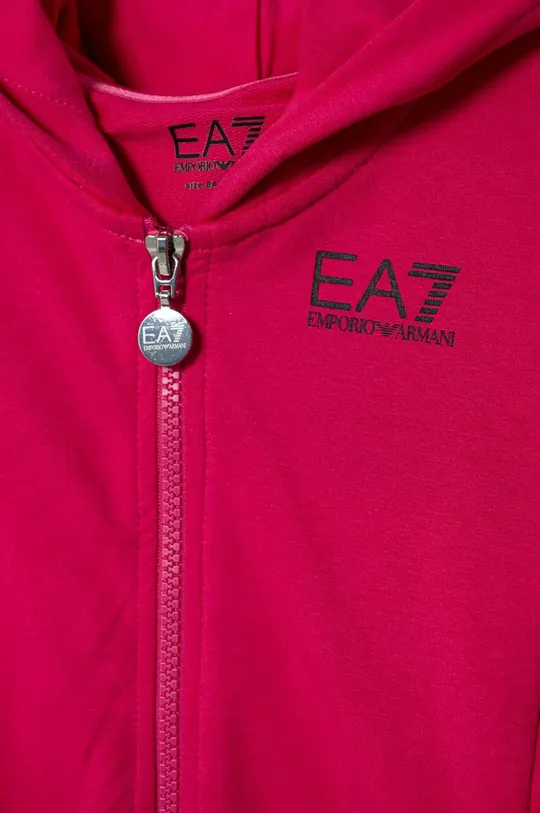EA7 Emporio Armani bluza dziecięca Materiał zasadniczy: 73 % Bawełna, 23 % Modal, 4 % Elastan, Ściągacz: 75 % Bawełna, 25 % Modal