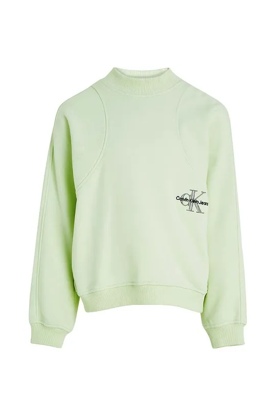 Otroški pulover Calvin Klein Jeans zelena