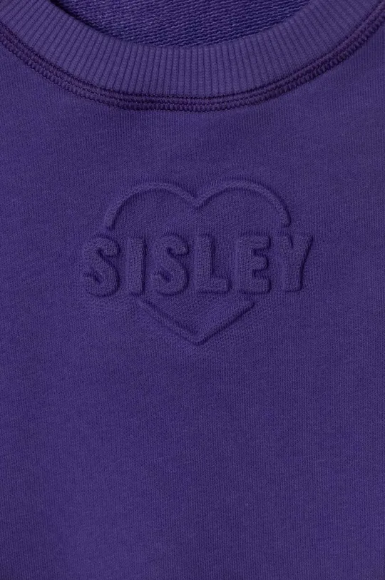 Παιδική μπλούζα Sisley  Κύριο υλικό: 65% Βαμβάκι, 35% Πολυεστέρας Πλέξη Λαστιχο: 95% Βαμβάκι, 5% Σπαντέξ