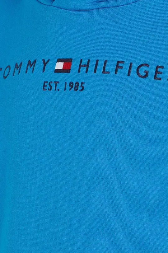 kék Tommy Hilfiger gyerek melegítőfelső pamutból
