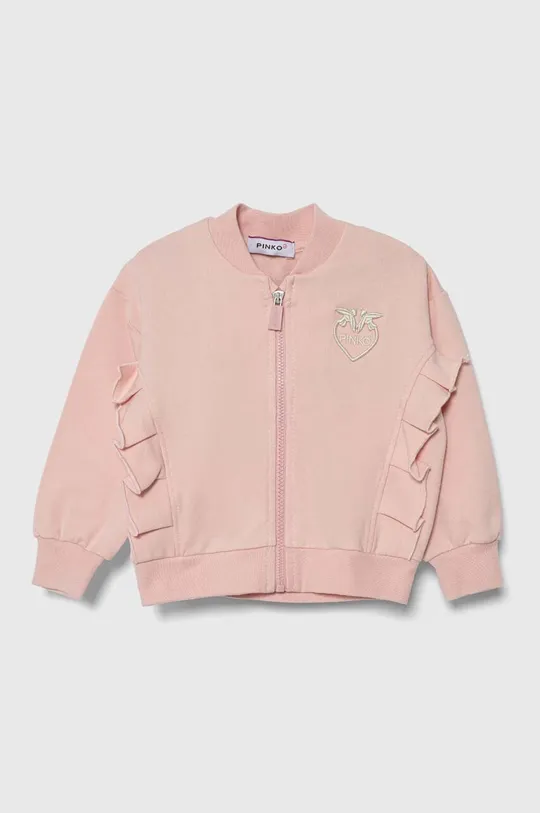 różowy Pinko Up bluza dziecięca Dziewczęcy
