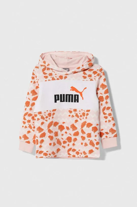 Παιδική μπλούζα Puma ESS MIX MTCH Hoodie TR ροζ