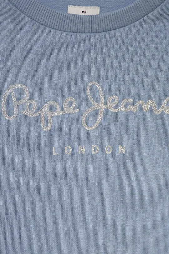 Detská bavlnená mikina Pepe Jeans 100 % Bavlna