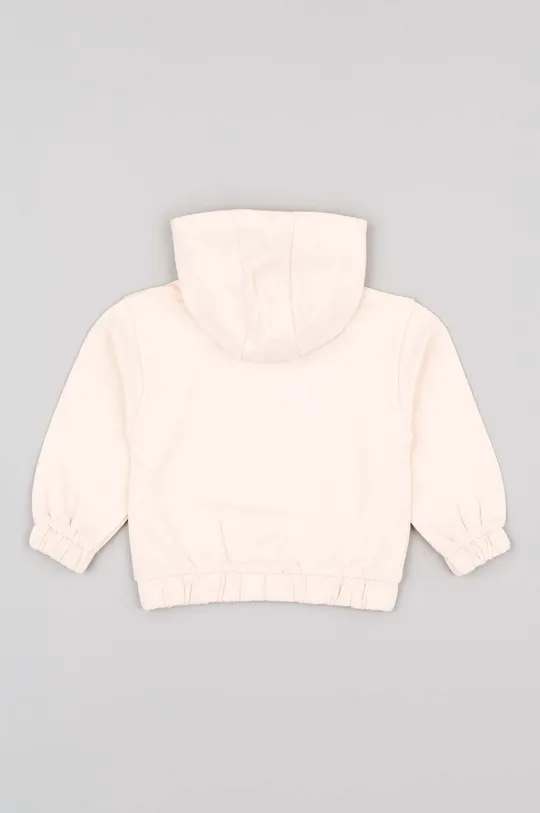 Bombažen pulover za dojenčka zippy roza