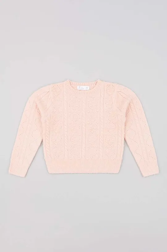 рожевий Дитячий светр zippy Для дівчаток