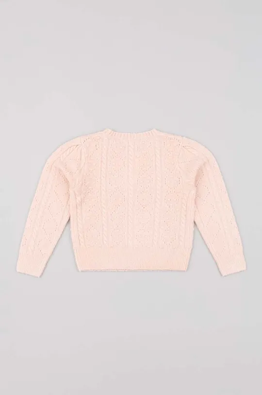 Detský sveter zippy ružová
