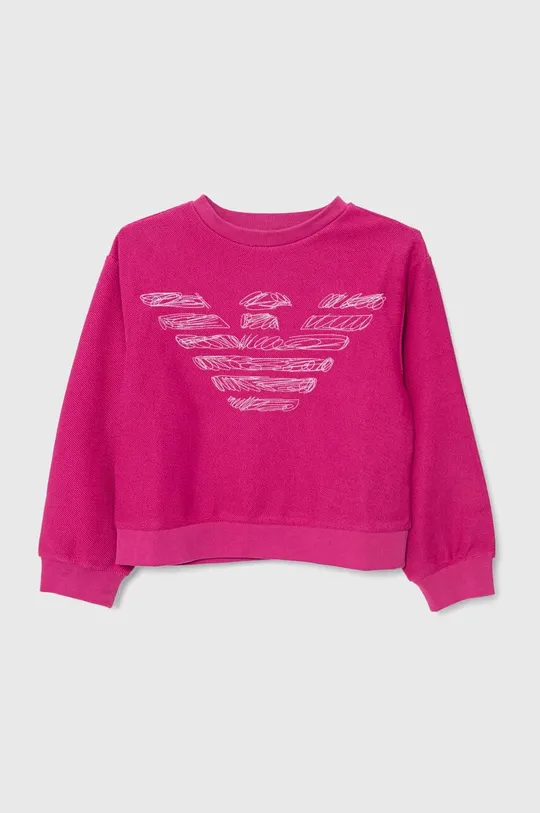 рожевий Дитяча кофта Emporio Armani Для дівчаток