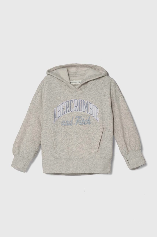 szary Abercrombie & Fitch bluza dziecięca Dziewczęcy