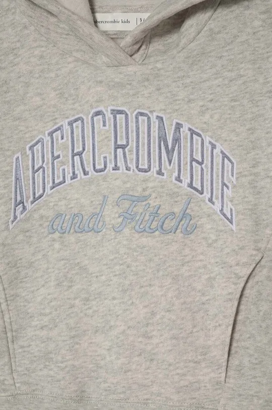 siva Otroški pulover Abercrombie & Fitch
