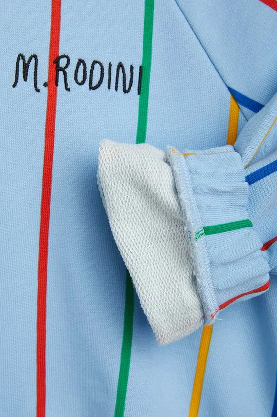 modrá Detská bavlnená mikina Mini Rodini