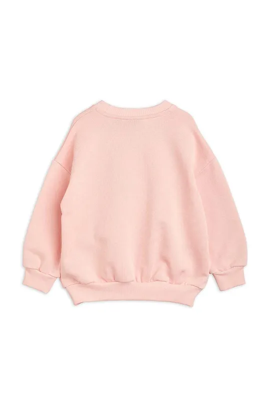 Otroški bombažen pulover Mini Rodini roza