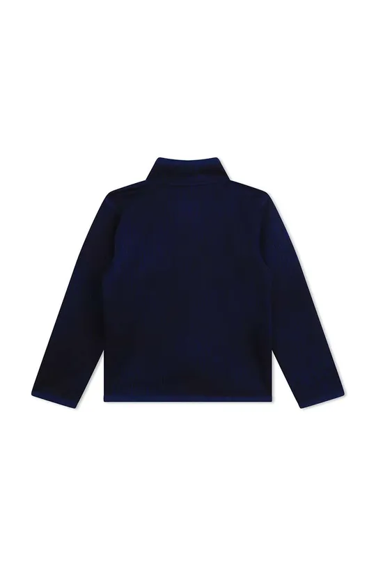 Otroški pulover HUGO mornarsko modra